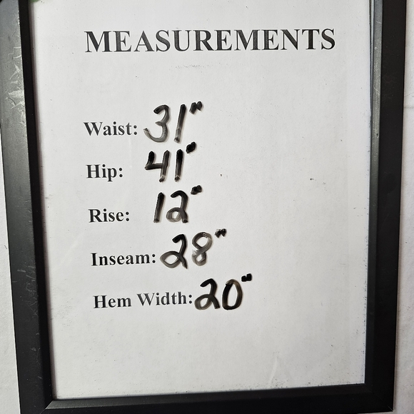 Emma & James Trousers/Pants Linen Blend Chartreuse Wide Leg Sz 12P Coastal - Picture 12 of 12